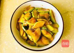 Illustration of how to make braised zucchini with sauce 9