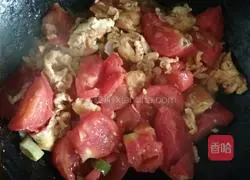 Tomatoes Illustration of how to make scrambled eggs 16