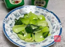 Illustration of how to stir-fry sea greens 9