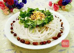 Illustration of how to make cold shredded radish 7