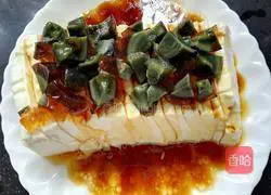 Cold preserved egg tofu recipe 6