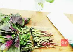 Illustration of how to make cold amaranth 2