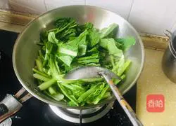 Illustration of how to make garlic spring vegetables 4