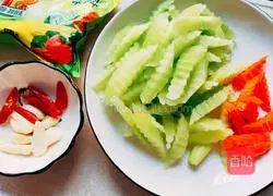 Vegetarian fried lettuce recipe 2