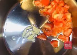 Super simple recipe for one person to eat lazy tomato scrambled eggs 4