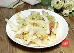 Illustration of how to make waxed cabbage 9