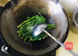 Garlic water spinach recipe 5