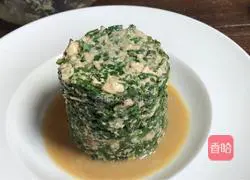 Illustration of how to make Malantou mixed with tofu 11