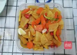 Illustration of how to make kimchi and radish 6