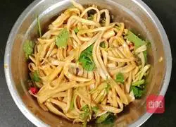 Illustration of how to make cold king oyster mushrooms 13