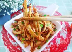 Illustration of Spicy Cumin King Oyster Mushroom 14