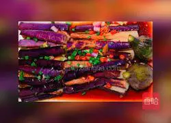 # steamed vegetables# Illustration of how to make steamed eggplant 5