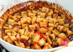 Illustration of how to make sweet and sour lotus root 9