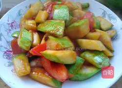 Illustration of how to make tomato gourd 5