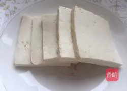 Illustration of how to make pan-fried tofu 2