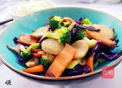 Illustration of how to make vegetable stir-fried assorted vegetables that consume oil 8
