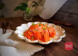 Illustration of home-style fried carrots 7