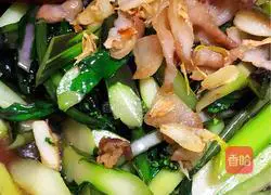 Illustration of how to make raw stir-fried cabbage 12