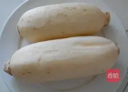 Illustration of how to make Osmanthus glutinous rice and lotus root 2