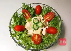 Colorful French Salad Recipe Illustration 7