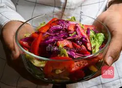 Fresh vegetable salad recipe 7