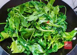 Garlic spinach recipe 3