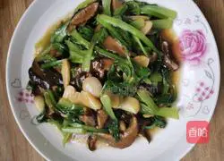 Illustration of how to make mushrooms and vegetables 7