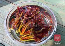 Illustration of how to make Chinese toon mixed with tofu 2