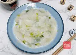 Illustration of how to make stir-fried white radish slices 11