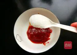 Illustration of how to make sweet and sour iron yam 5