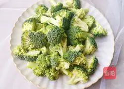 Illustration of how to stir-fry broccoli and mushrooms 2