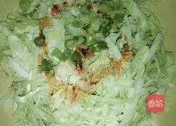 Illustration of how to make cold cabbage 4