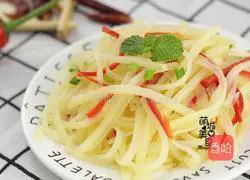 Appetizer cold potato shreds recipe 8