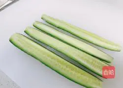 Illustration of spicy cold cucumber recipe 2