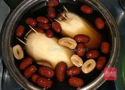 Illustration of how to make glutinous rice and lotus root 7