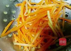 Cold salad Illustration of how to make mung bean sprouts 3