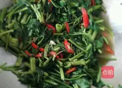 Home-cooked water spinach recipe 5