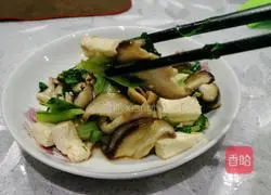 Illustration of how to make cold mushrooms 14