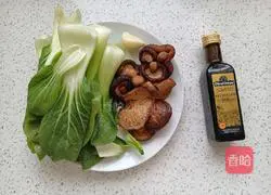 Illustration of how to make olive oil, mushrooms and rapeseed 2