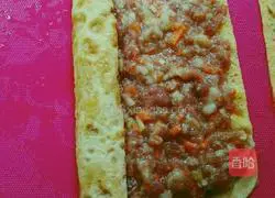 Illustration of how to make egg burritos 8