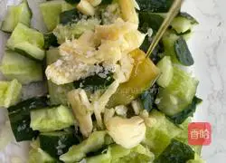 Illustration of how to make sweet and sour cucumber 7