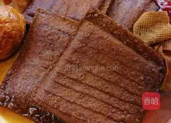 Illustration of how to make braised dried beans 1