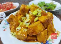 Illustration of how to make sweet and sour tofu 8