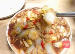 Illustration of how to make vinegar cabbage 25