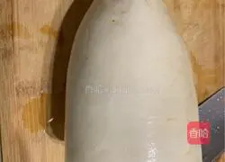 Illustration of how to make pickled radish 1