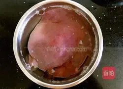Illustration of how to make cold pork liver 1