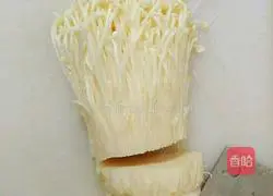 Colorful Enoki Mushroom Recipe Illustration 1