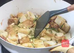 Illustration of how to cook dried beans in green tomato sauce 7