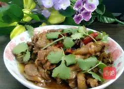 Illustration of how to make soy duck 8