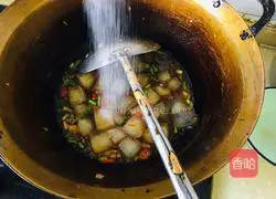 Illustration of home-style fried jelly 6